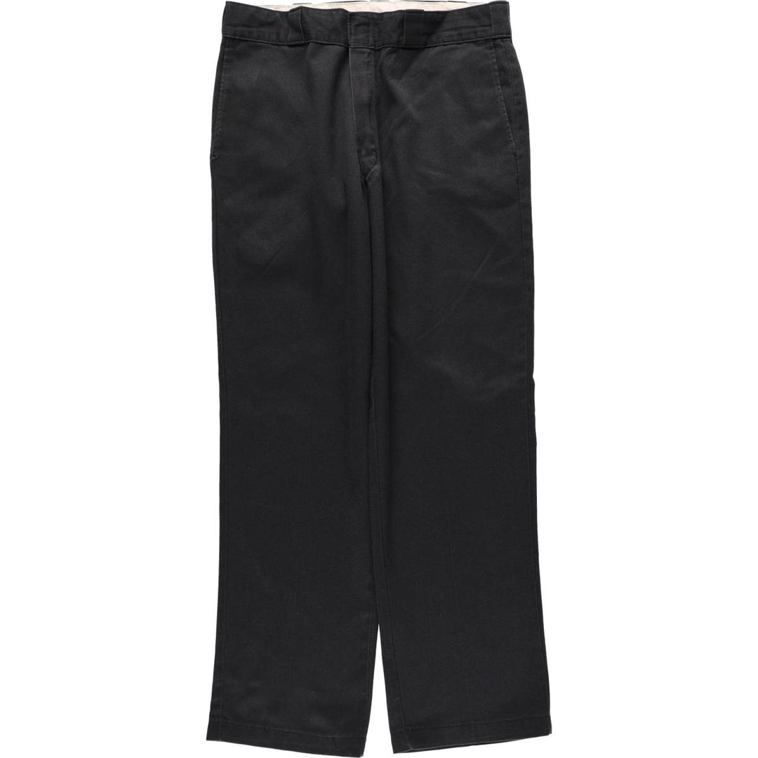 Dickies 874 Original Fit Work Pants, Men's, Size W34 polyester black type Vintage Second Hand