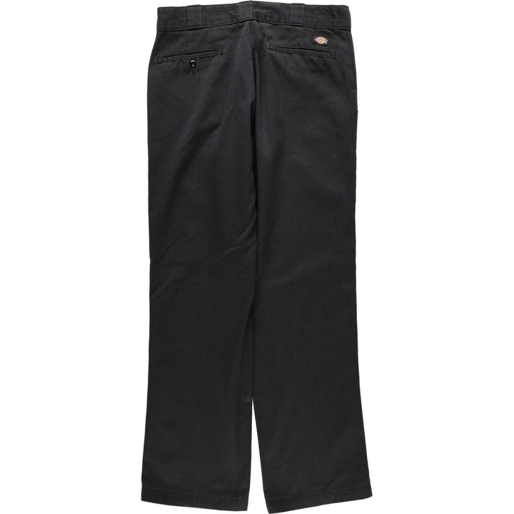 Dickies 874 Original Fit Work Pants, Men's, Size W34 polyester black type Vintage Second Hand