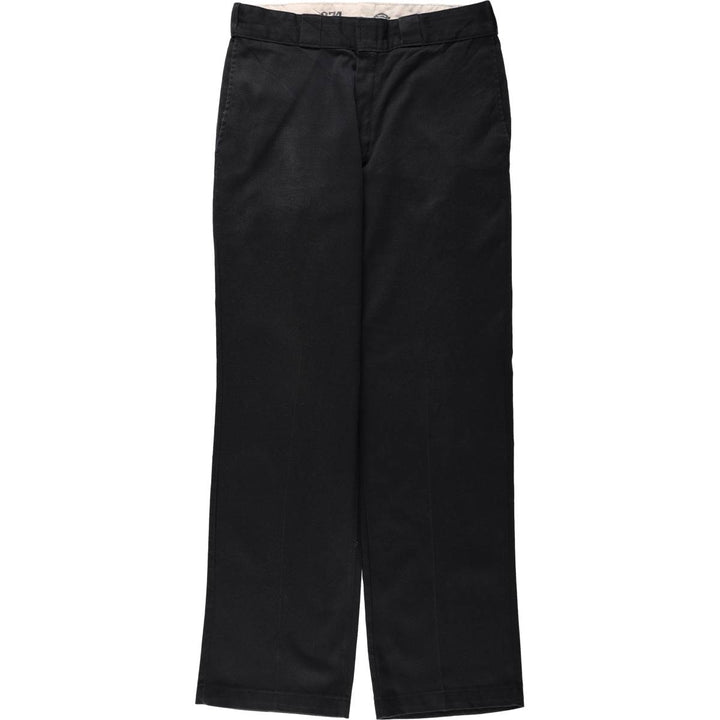 Dickies 874 Original Fit FLEX Work Pants, Men's, Size W32 (approx.) polyester black type Vintage Second Hand