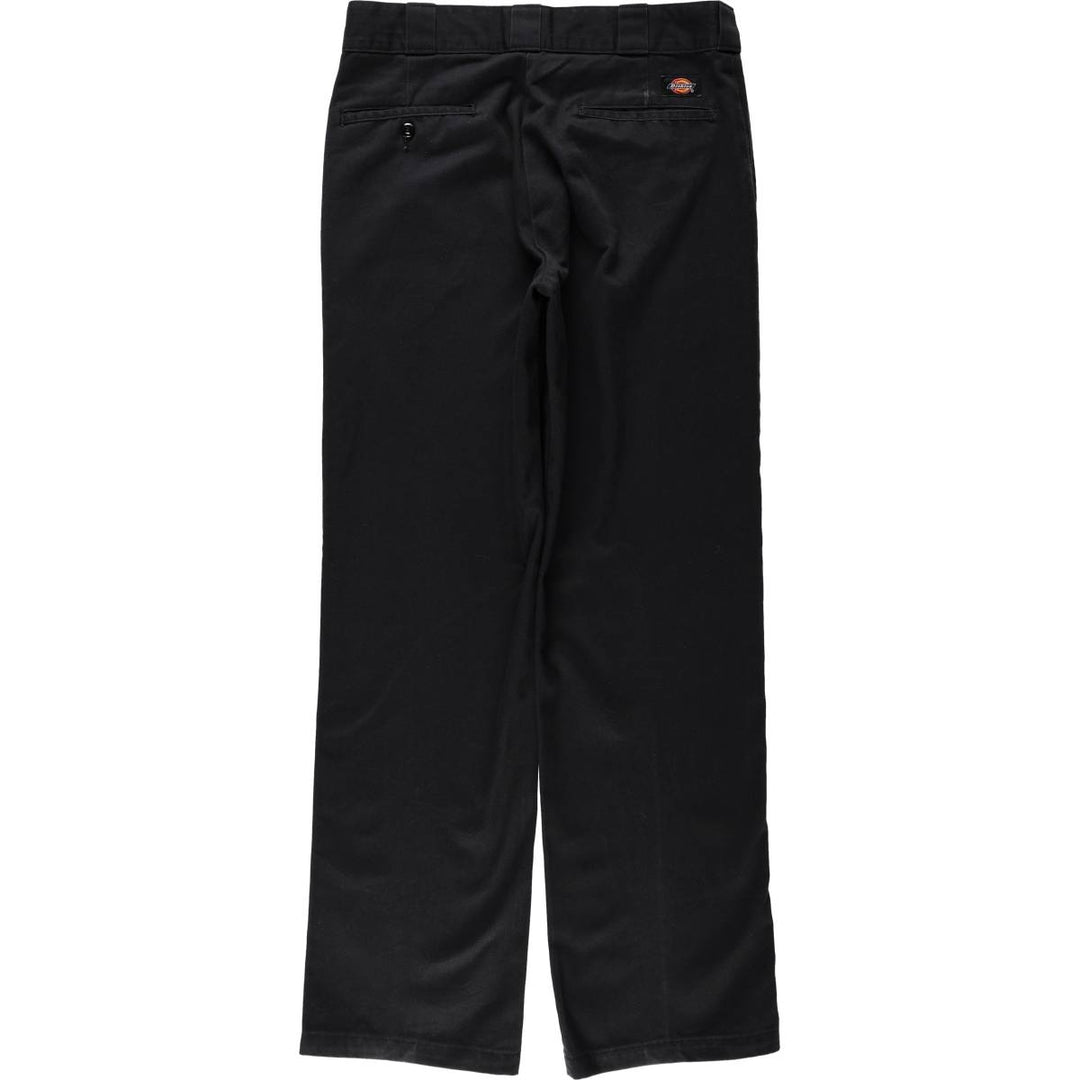 Dickies 874 Original Fit Work Pants, Men's W32 (approx.) polyester black type Vintage Second Hand
