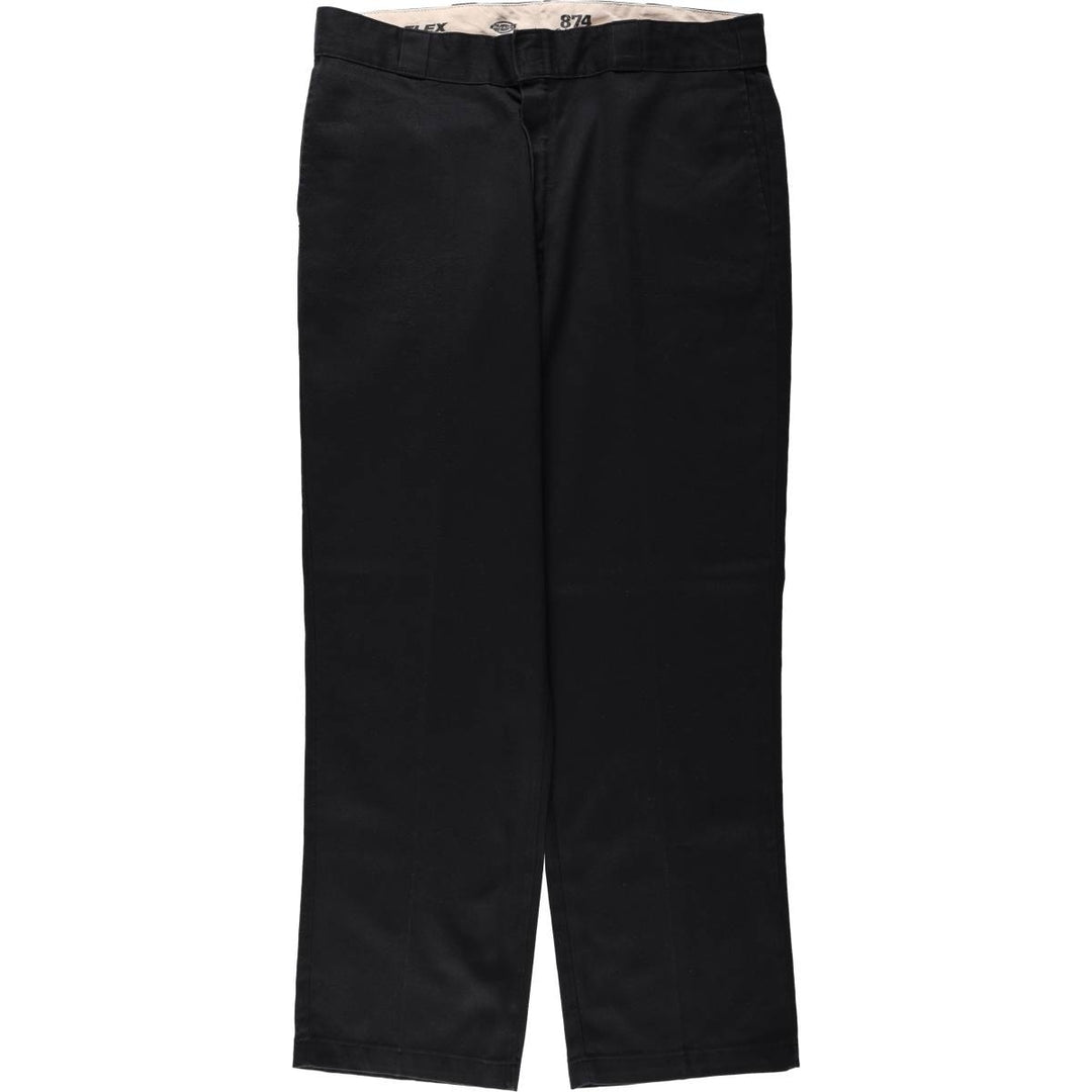 Dickies 874 Original Fit FLEX Work Pants, Men's Size W38 (approx.) unclear black type Vintage Second Hand