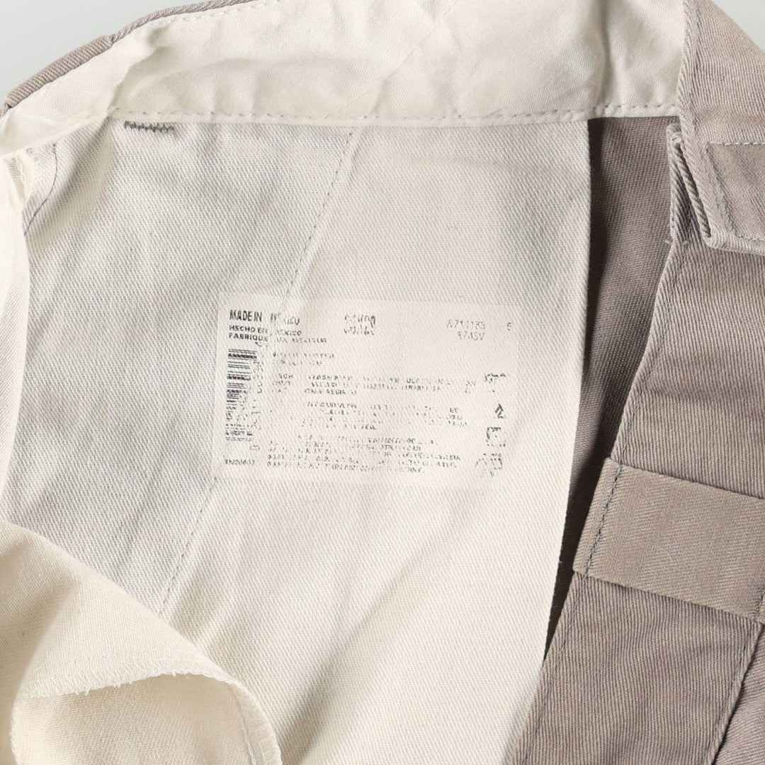 90s-00'S Dickies work pants, men's size W35 (approx.), vintage. unclear gray type Vintage Second Hand