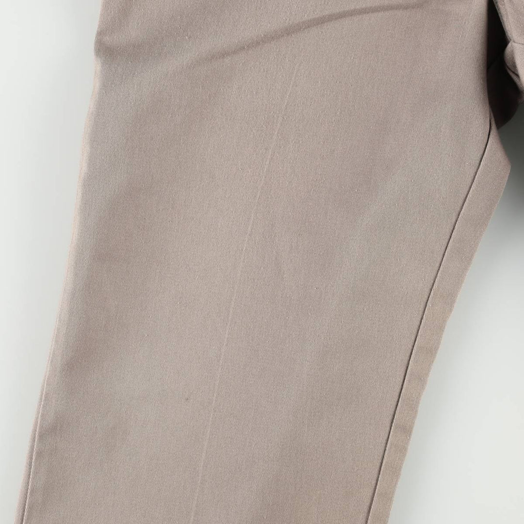 90s-00'S Dickies work pants, men's size W35 (approx.), vintage. unclear gray type Vintage Second Hand