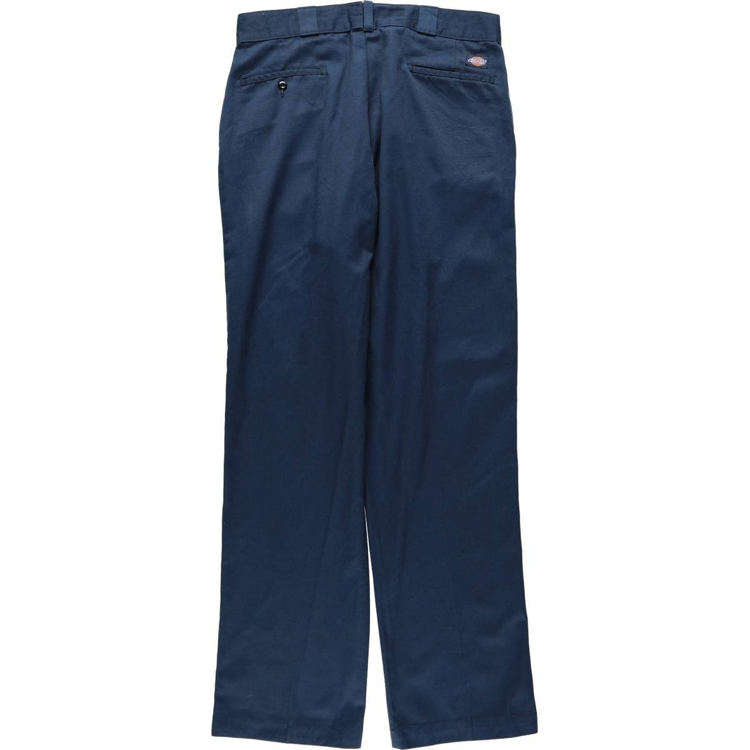 90'S Dickies Work Pants Made in USA Men's W35 Vintage unclear navy blue type Vintage Second Hand