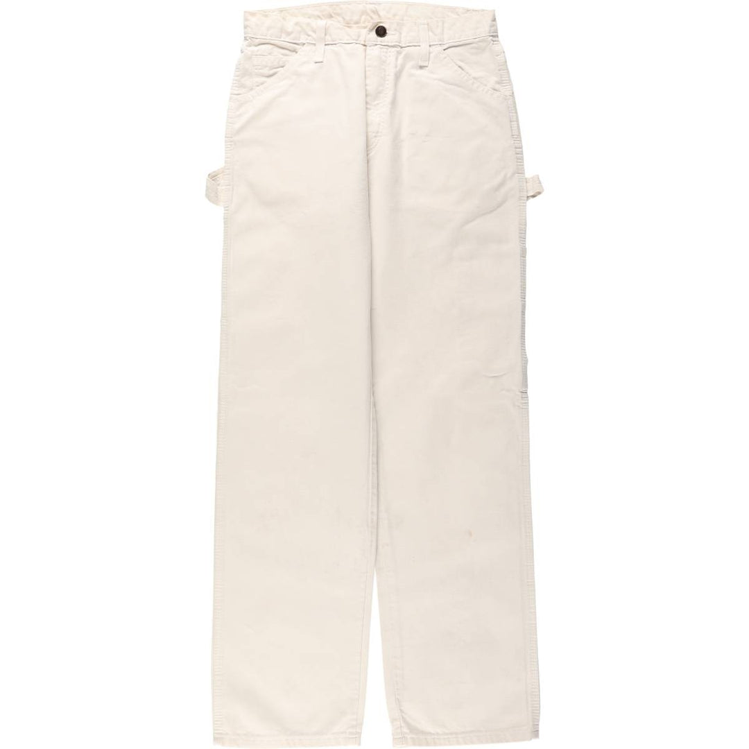 Dickies painter pants, men's size W29 (approx.) cotton white type Vintage Second Hand