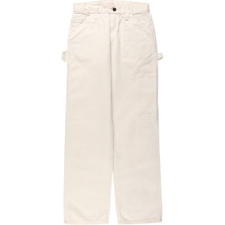 Dickies painter pants, men's size W29 (approx.) cotton white type Vintage Second Hand