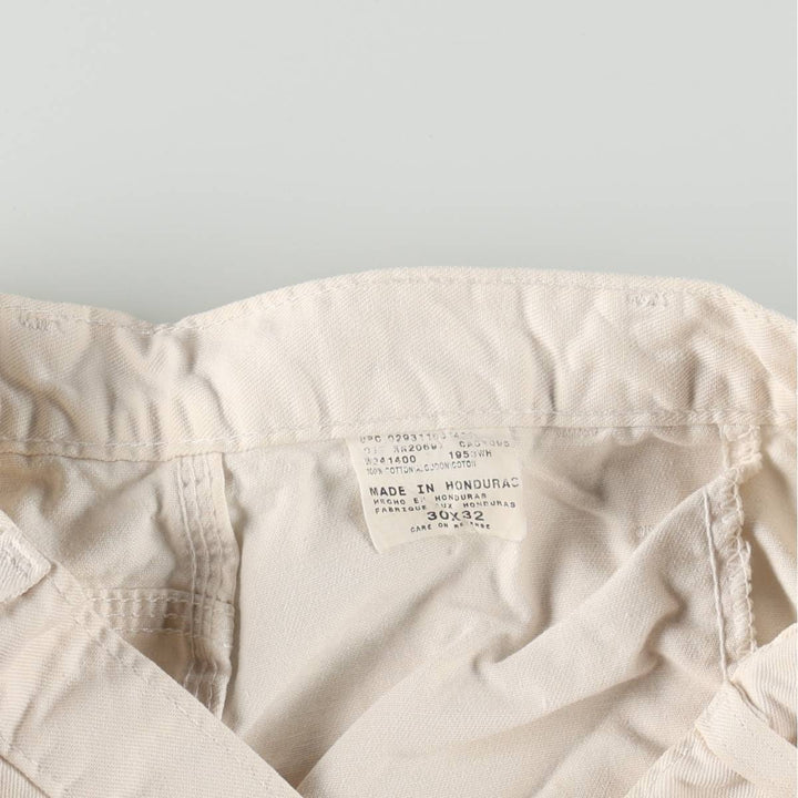 Dickies painter pants, men's size W29 (approx.) cotton white type Vintage Second Hand