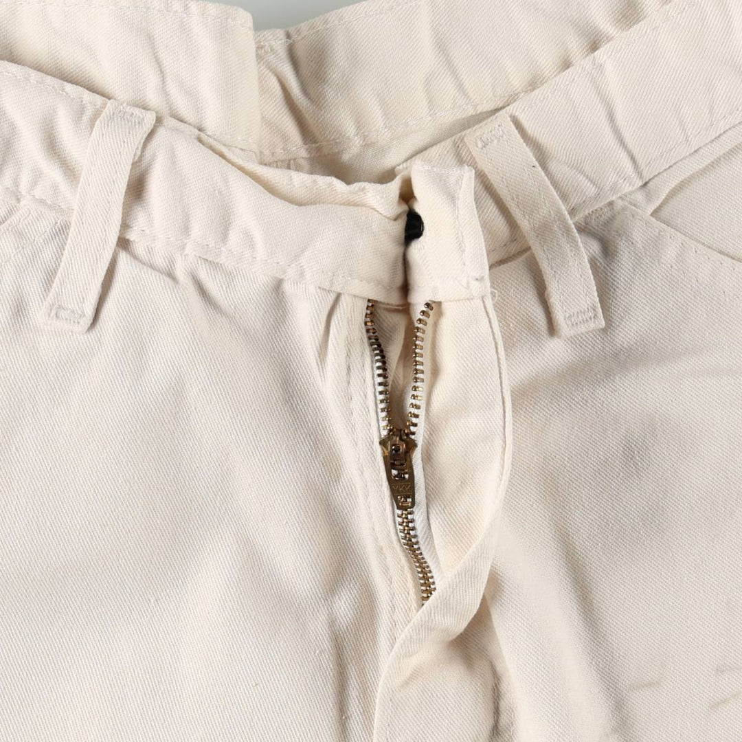 Dickies painter pants, men's size W29 (approx.) cotton white type Vintage Second Hand