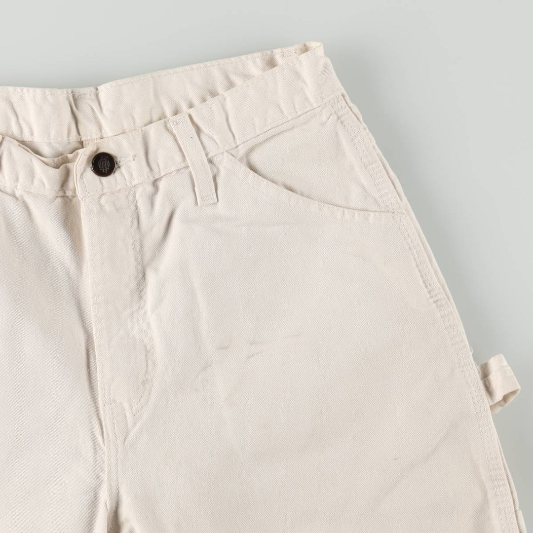 Dickies painter pants, men's size W29 (approx.) cotton white type Vintage Second Hand