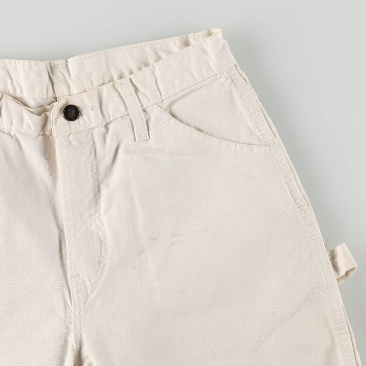 Dickies painter pants, men's size W29 (approx.) cotton white type Vintage Second Hand