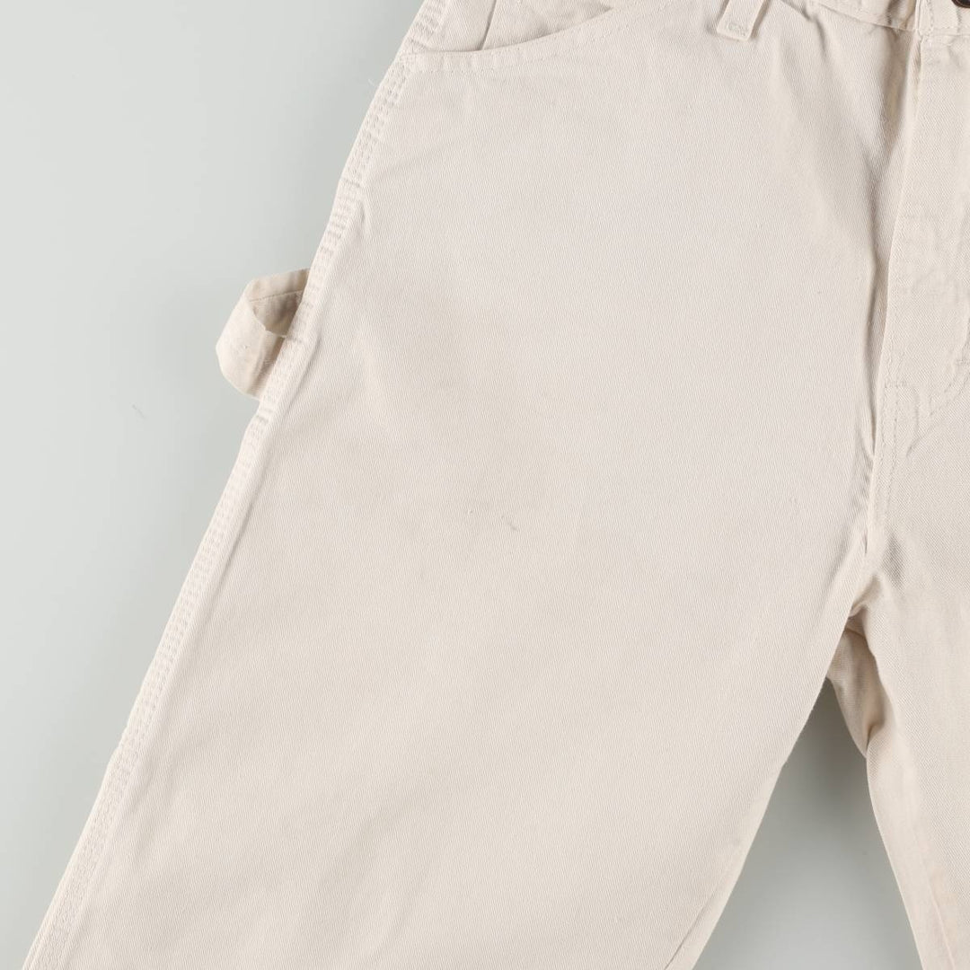 Dickies painter pants, men's size W29 (approx.) cotton white type Vintage Second Hand