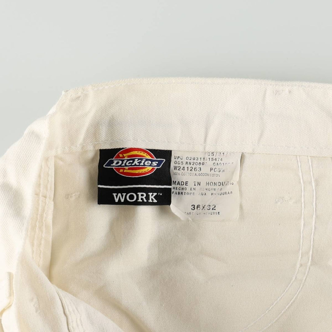 Dickies WORK Painter Pants, Men's W36 (approx.) cotton white type Vintage Second Hand