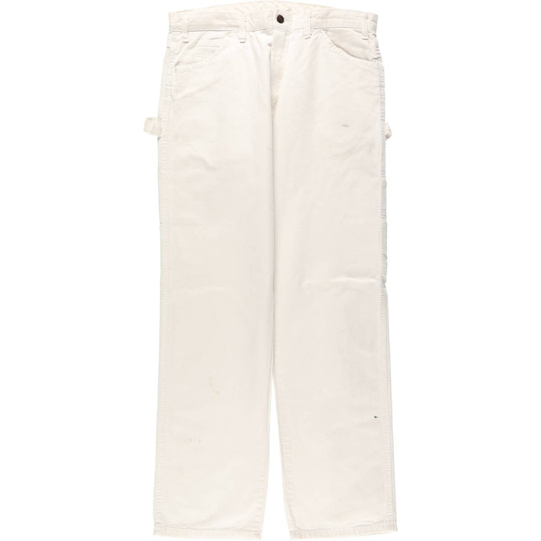Dickies SHERWIN WILLIAMS Painter Pants, Men's W35 (approx.) cotton white type Vintage Second Hand