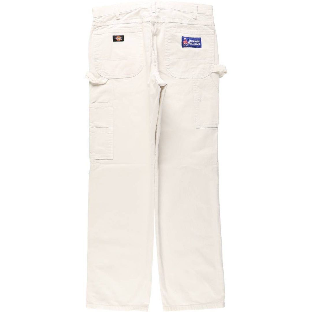 Dickies SHERWIN WILLIAMS Painter Pants, Men's W35 (approx.) cotton white type Vintage Second Hand