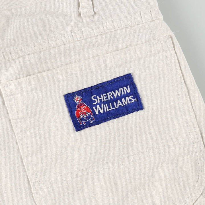 Dickies SHERWIN WILLIAMS Painter Pants, Men's W35 (approx.) cotton white type Vintage Second Hand