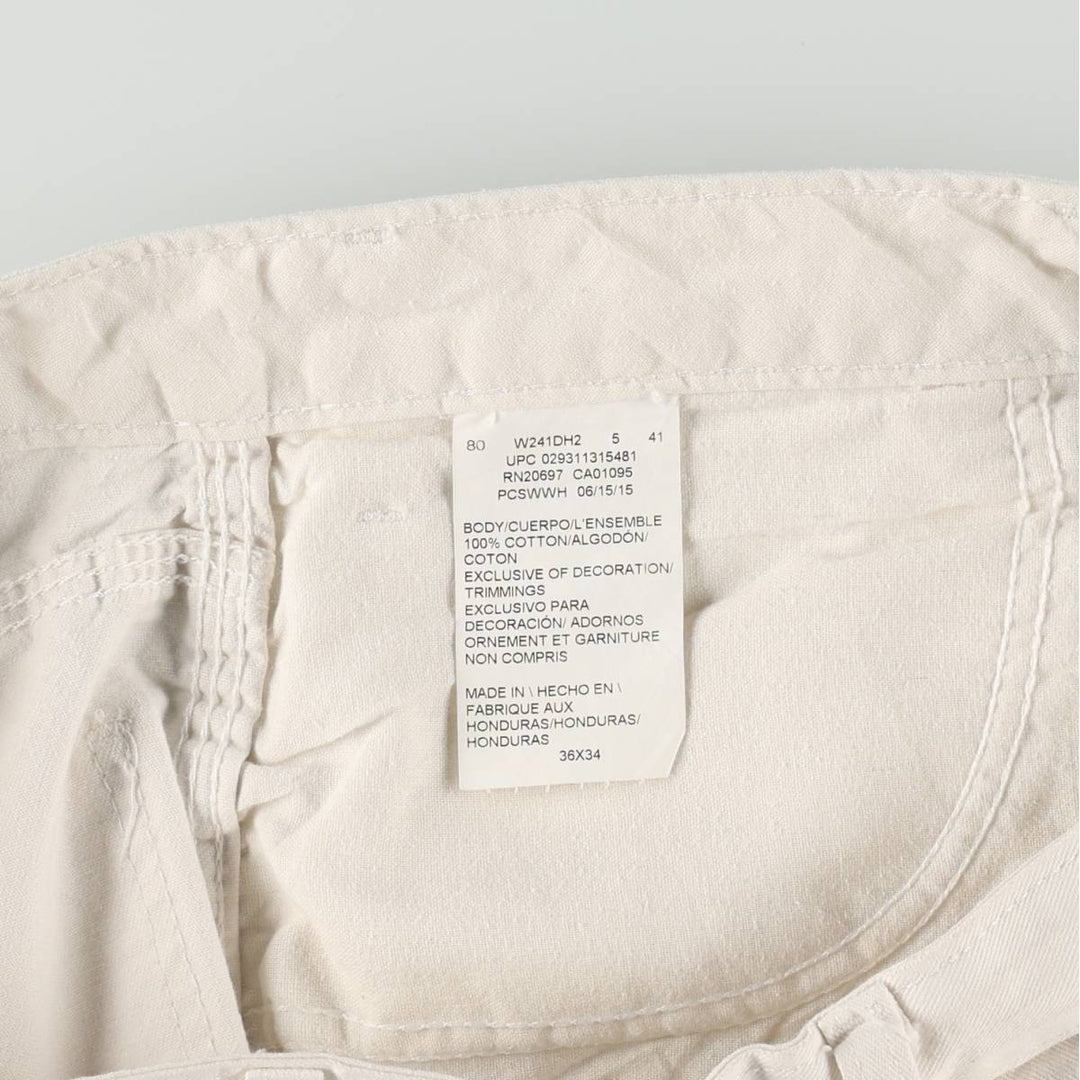 Dickies SHERWIN WILLIAMS Painter Pants, Men's W35 (approx.) cotton white type Vintage Second Hand