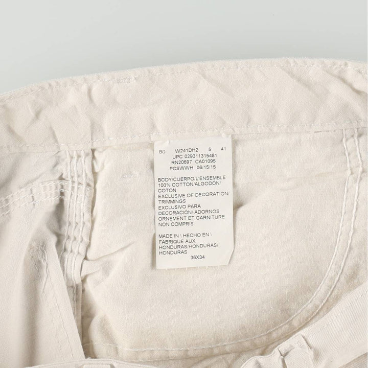 Dickies SHERWIN WILLIAMS Painter Pants, Men's W35 (approx.) cotton white type Vintage Second Hand