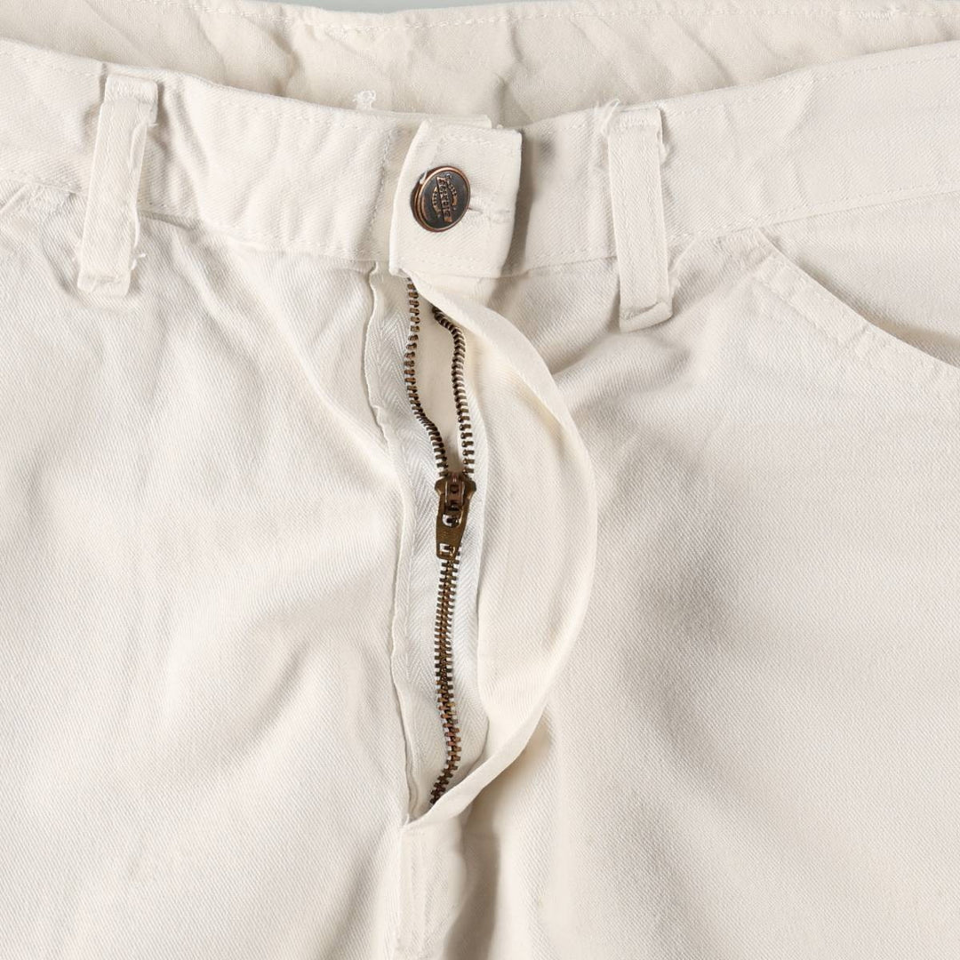 Dickies SHERWIN WILLIAMS Painter Pants, Men's W35 (approx.) cotton white type Vintage Second Hand