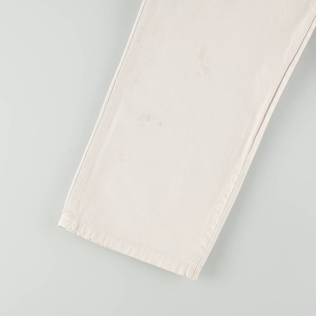 Dickies SHERWIN WILLIAMS Painter Pants, Men's W35 (approx.) cotton white type Vintage Second Hand