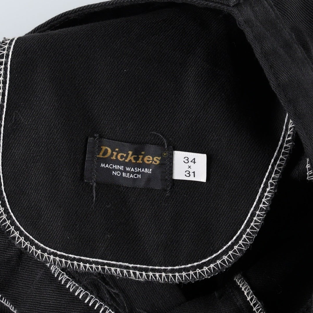 1970'S Dickies Flare Work Pants, Men's Size W33 (approx.), Vintage unclear black type Vintage Second Hand