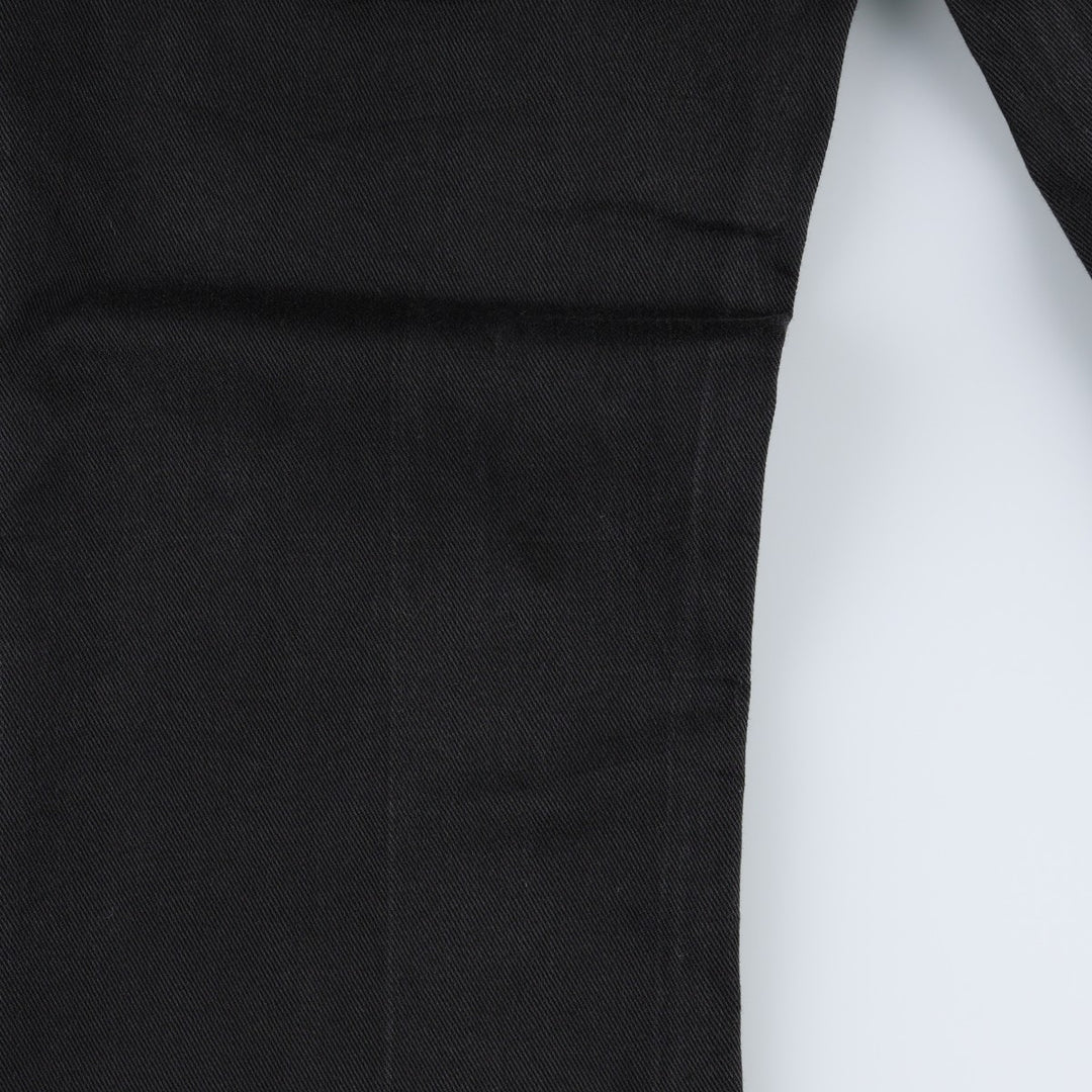 1970'S Dickies Flare Work Pants, Men's Size W33 (approx.), Vintage unclear black type Vintage Second Hand