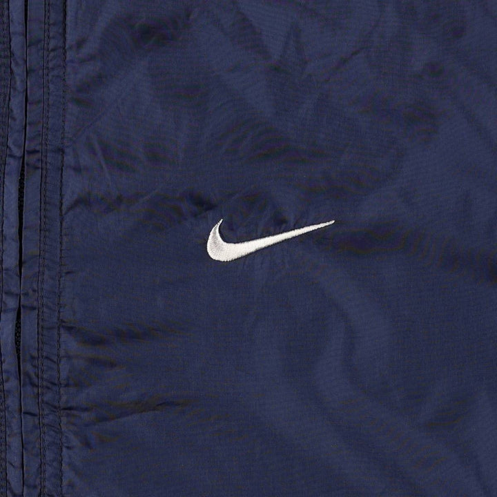 90'S Nike NIKE Nylon Jacket Men's M Size Vintage Nylon navy blue type Vintage Second Hand