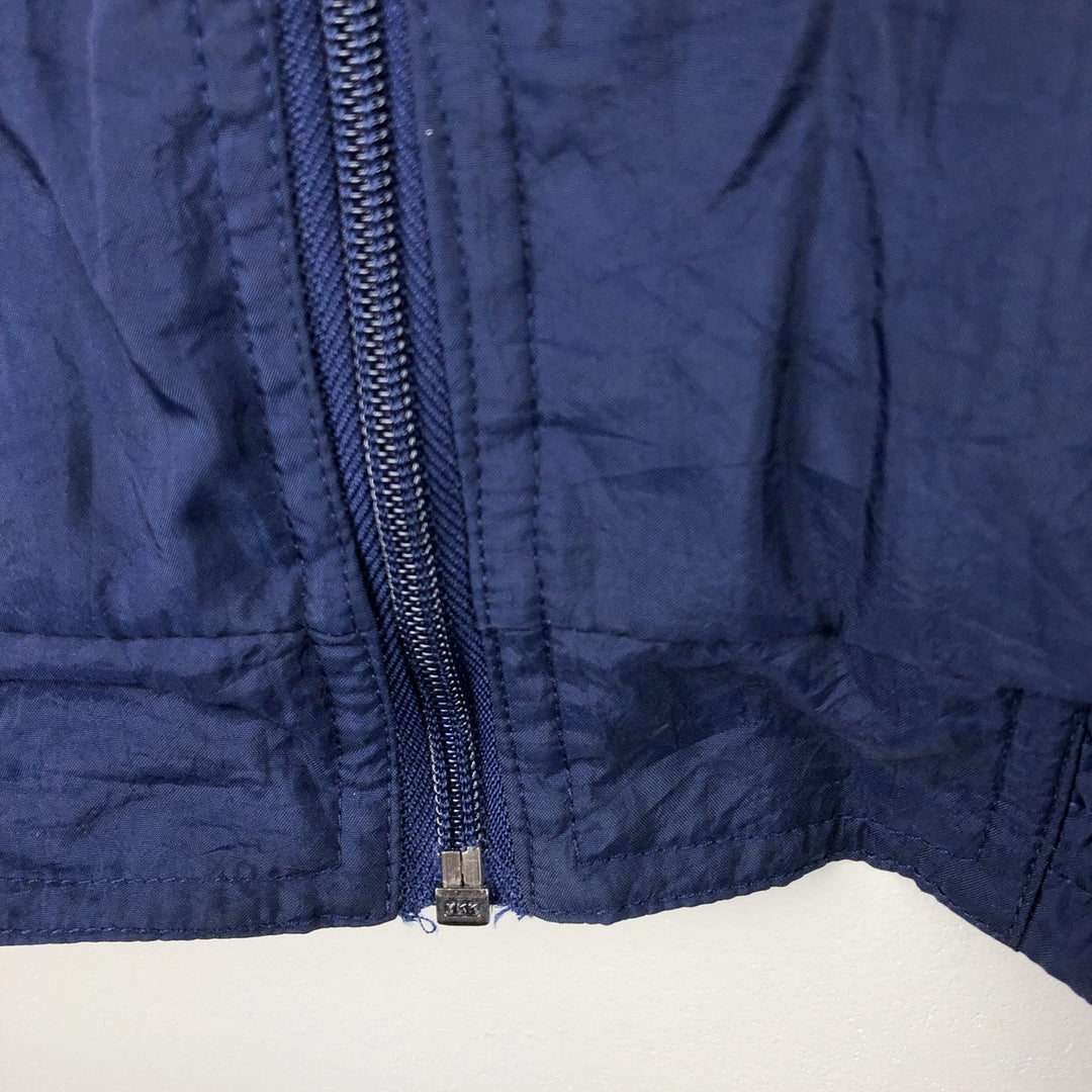Vintage 1980'S Adidas Trefoil Logo Nylon Jacket, Men's Size L Nylon navy blue type Vintage Second Hand
