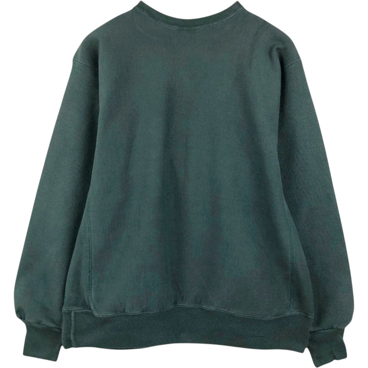 Vintage 90'S MV SPORT PRO WEAVE college sweatshirt, made in the USA, size L, men's cotton green type Vintage Second Hand