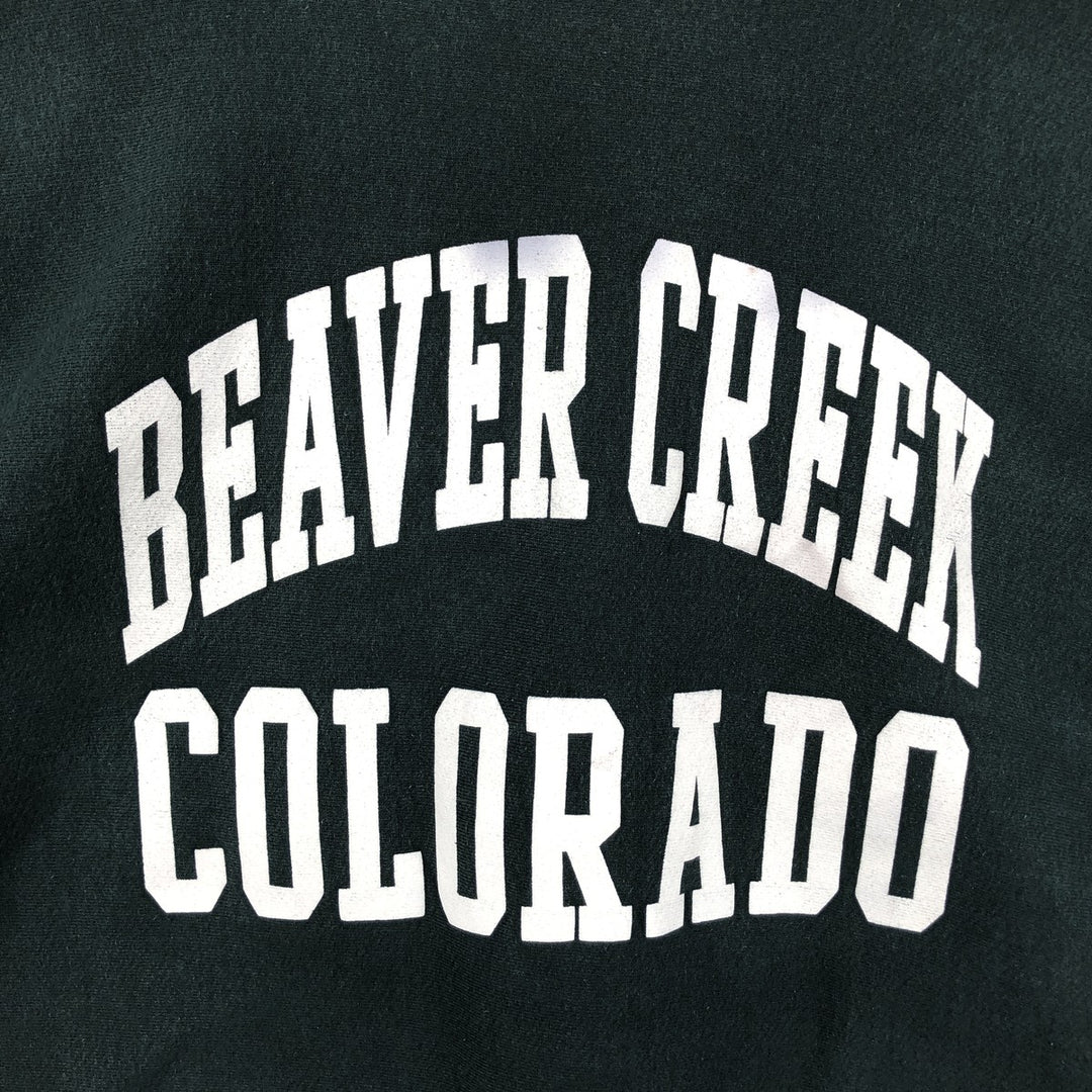 Vintage 90'S MV SPORT PRO WEAVE college sweatshirt, made in the USA, size L, men's cotton green type Vintage Second Hand