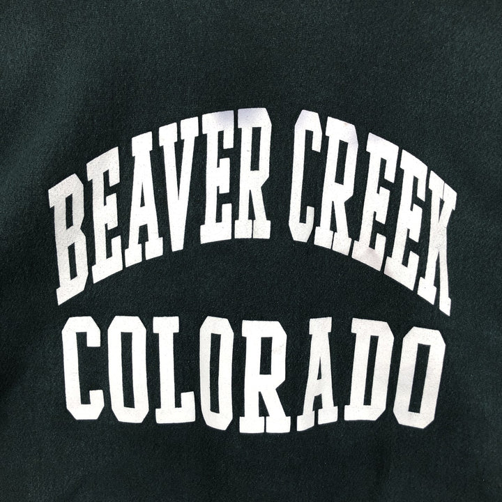 Vintage 90'S MV SPORT PRO WEAVE college sweatshirt, made in the USA, size L, men's cotton green type Vintage Second Hand