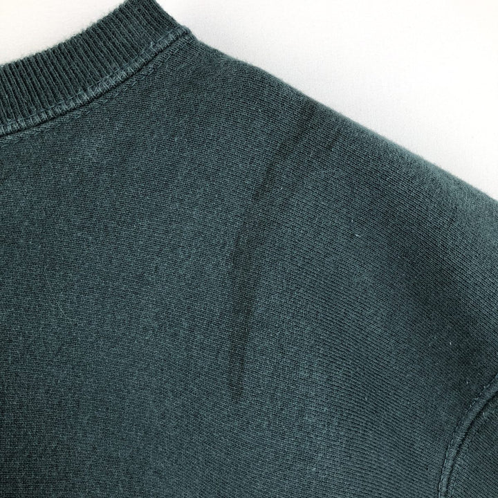 Vintage 90'S MV SPORT PRO WEAVE college sweatshirt, made in the USA, size L, men's cotton green type Vintage Second Hand