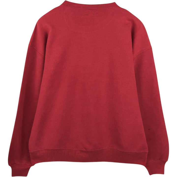Vintage 90'S Russell ATHLETIC college sweatshirt, made in the USA, size XL, men's cotton red type Vintage Second Hand
