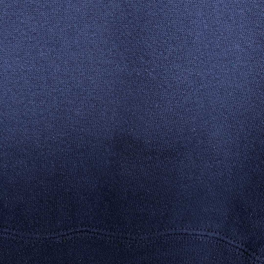 90'S Russell Print College Sweatshirt, Made in USA, Men's XL (approx.), Vintage cotton navy blue type Vintage Second Hand