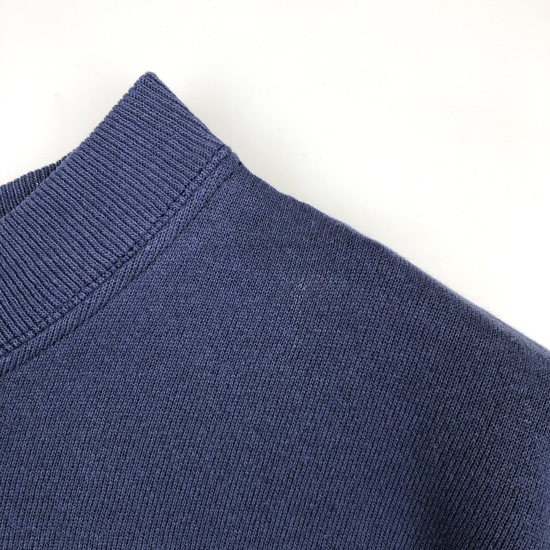 90'S ChampKnit for Team Hanes College Sweatshirt, Men's Size XL (Equivalent), Vintage cotton navy blue type Vintage Second Hand