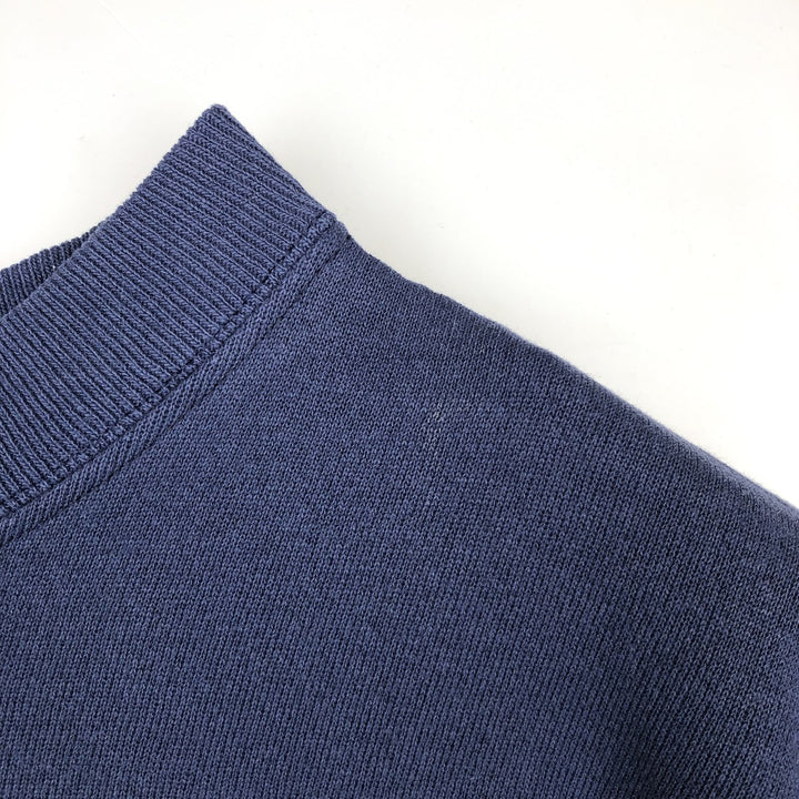 90'S ChampKnit for Team Hanes College Sweatshirt, Men's Size XL (Equivalent), Vintage cotton navy blue type Vintage Second Hand