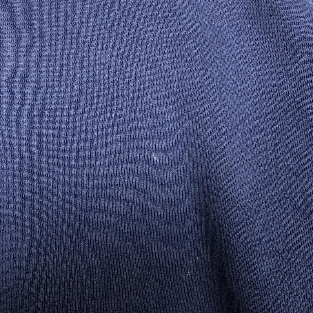 90'S ChampKnit for Team Hanes College Sweatshirt, Men's Size XL (Equivalent), Vintage cotton navy blue type Vintage Second Hand