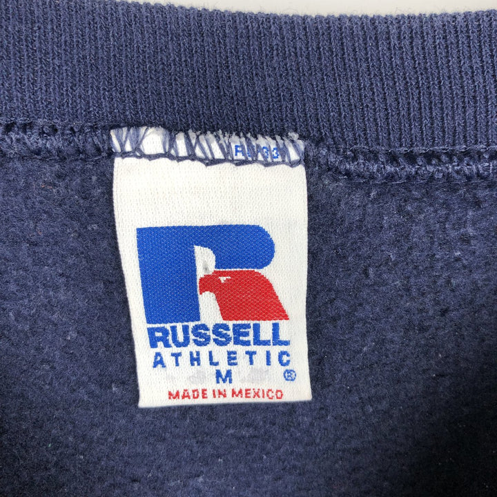 90'S Russell Athletic College Sweatshirt, Men's Size M (approx.), Vintage cotton navy blue type Vintage Second Hand