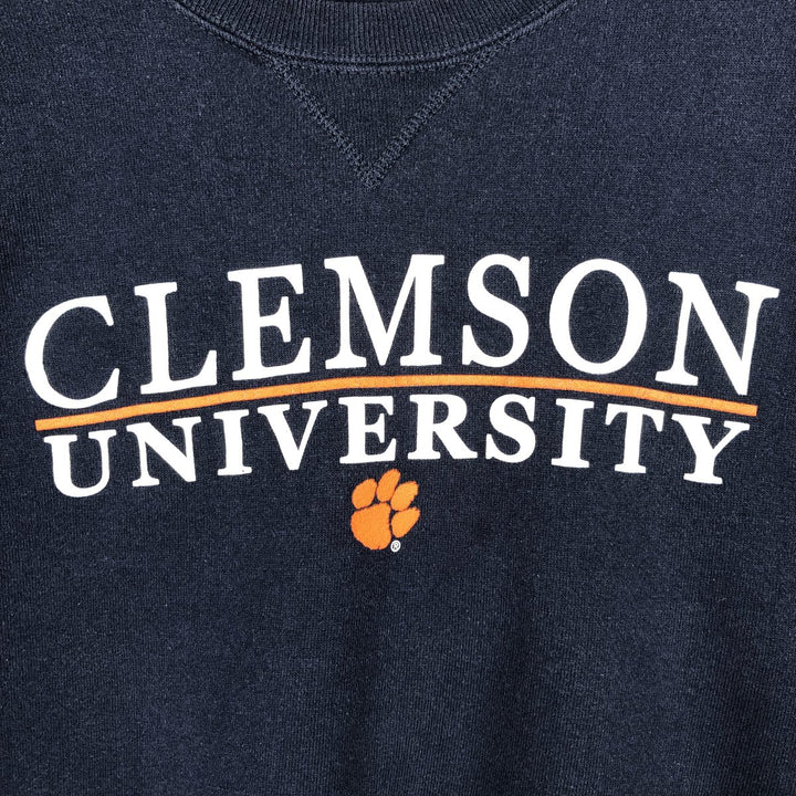 90'S Russell Athletic College Sweatshirt, Men's Size M (approx.), Vintage cotton navy blue type Vintage Second Hand