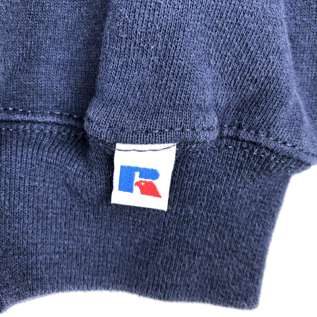 90'S Russell Athletic College Sweatshirt, Men's Size M (approx.), Vintage cotton navy blue type Vintage Second Hand