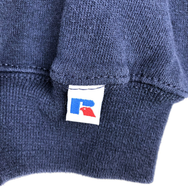 90'S Russell Athletic College Sweatshirt, Men's Size M (approx.), Vintage cotton navy blue type Vintage Second Hand