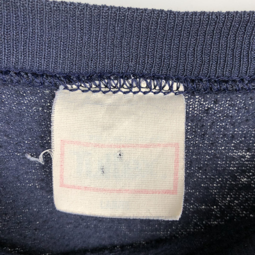 PENN STATE (Pennsylvania State University) College Character Sweatshirt, Men's Size L (approx.), Vintage unclear navy blue type Vintage Second Hand
