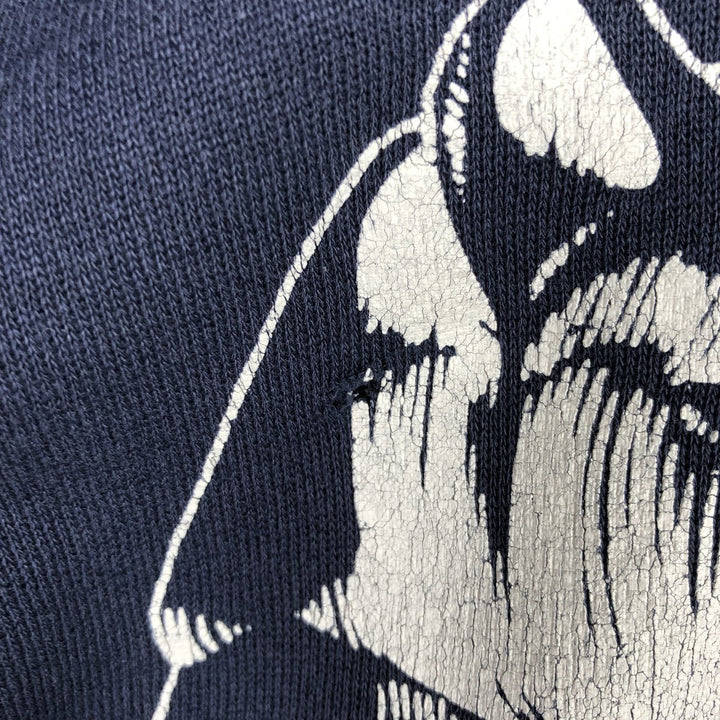 PENN STATE (Pennsylvania State University) College Character Sweatshirt, Men's Size L (approx.), Vintage unclear navy blue type Vintage Second Hand