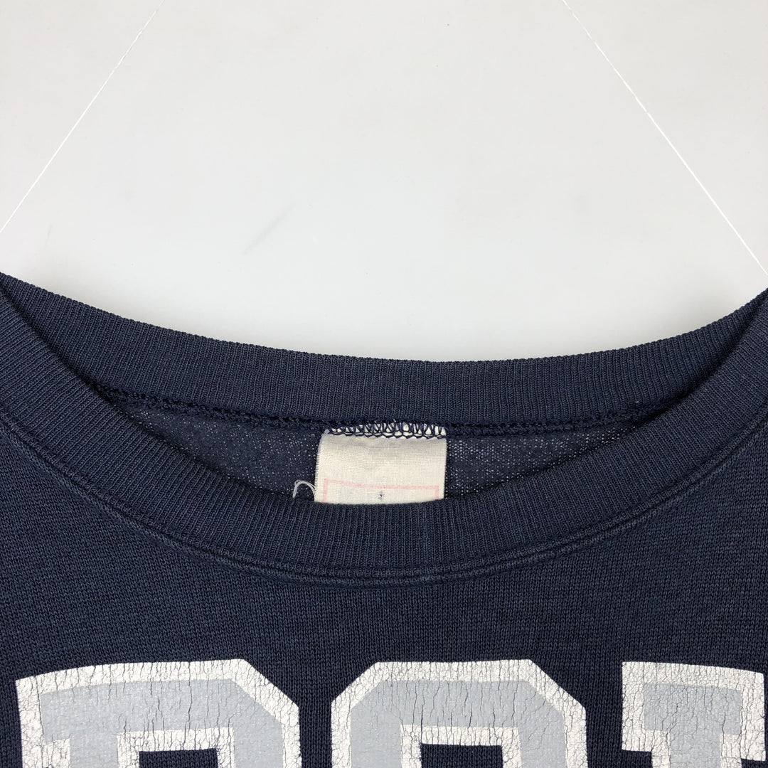PENN STATE (Pennsylvania State University) College Character Sweatshirt, Men's Size L (approx.), Vintage unclear navy blue type Vintage Second Hand