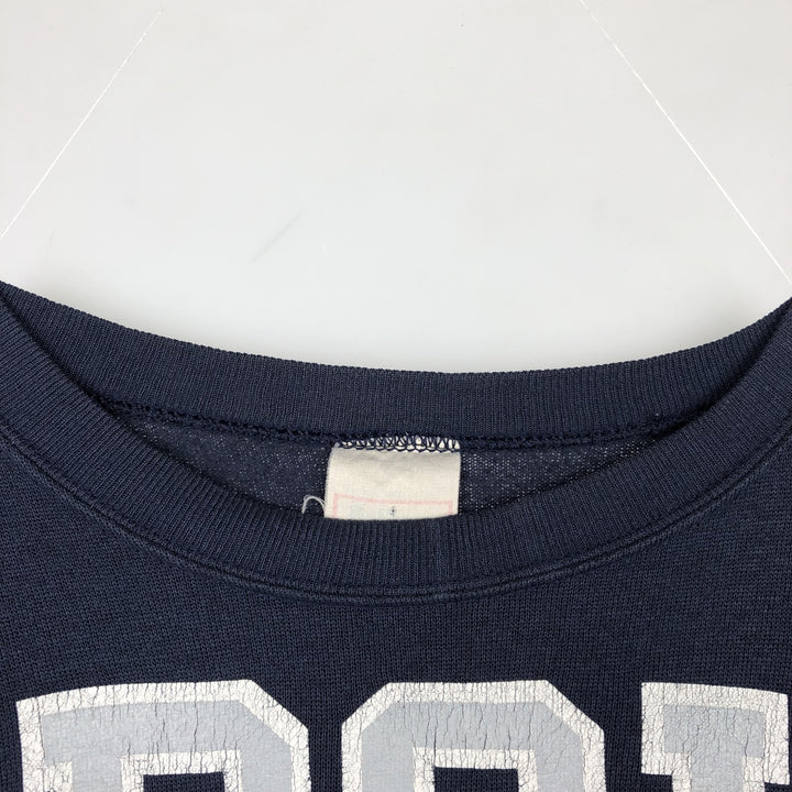 PENN STATE (Pennsylvania State University) College Character Sweatshirt, Men's Size L (approx.), Vintage unclear navy blue type Vintage Second Hand