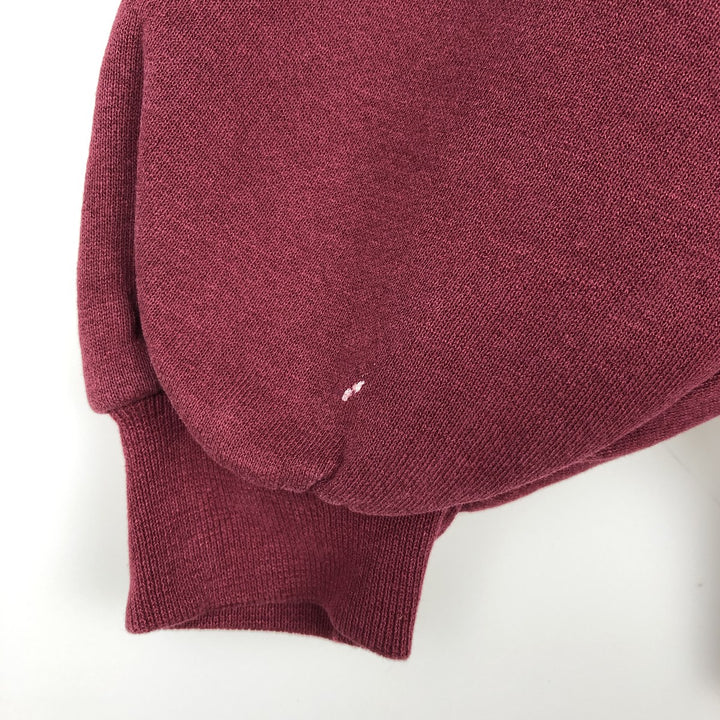 Vintage 90'S Russell ATHLETIC college sweatshirt, made in the USA, size L, men's cotton burgundy type Vintage Second Hand