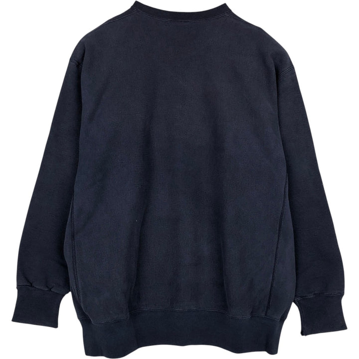 90'S Sophie Wisconsin College Character Sweatshirt, Made in USA, Men's XL equivalent, Vintage cotton navy blue type Vintage Second Hand
