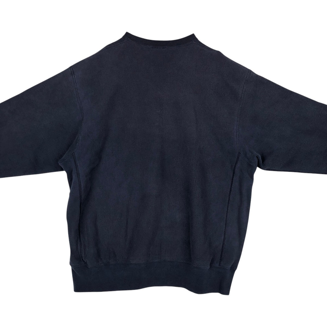 90'S Sophie Wisconsin College Character Sweatshirt, Made in USA, Men's XL equivalent, Vintage cotton navy blue type Vintage Second Hand
