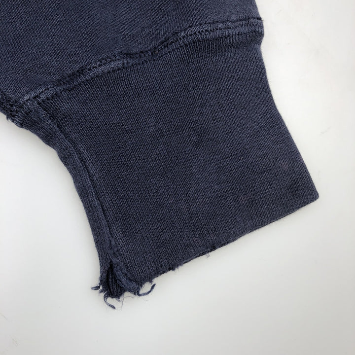 90'S Sophie Wisconsin College Character Sweatshirt, Made in USA, Men's XL equivalent, Vintage cotton navy blue type Vintage Second Hand