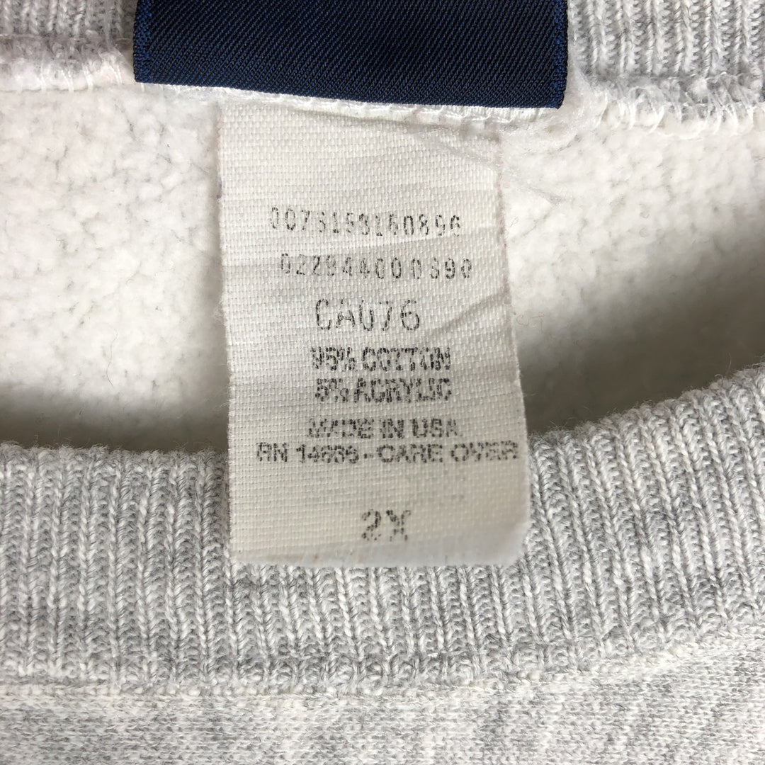 90'S JanSport MINNESOTA University of Minnesota College Sweatshirt, Made in USA, Men's XXL equivalent, Vintage cotton gray type Vintage Second Hand