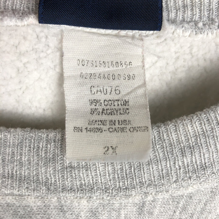 90'S JanSport MINNESOTA University of Minnesota College Sweatshirt, Made in USA, Men's XXL equivalent, Vintage cotton gray type Vintage Second Hand